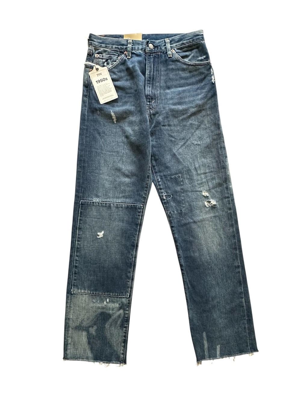 Levi’s 701 1950s Reproduction Selvedge Denim Jeans Big E
